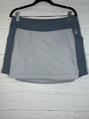 NWT Smartwool Smartloft Skirt in Storm Gray